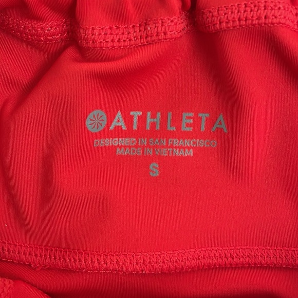 Athleta Rainer Leggings - Red, Small - Picture 5 of 11